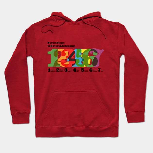 Easy Listening Hoodie by HAPPY TRIP PRESS